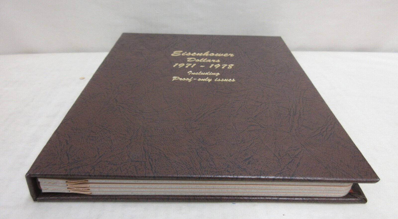 Dansco Coin Album #8176 Eisenhower Ike Dollars 1971-1978 with Proofs (P D & S)