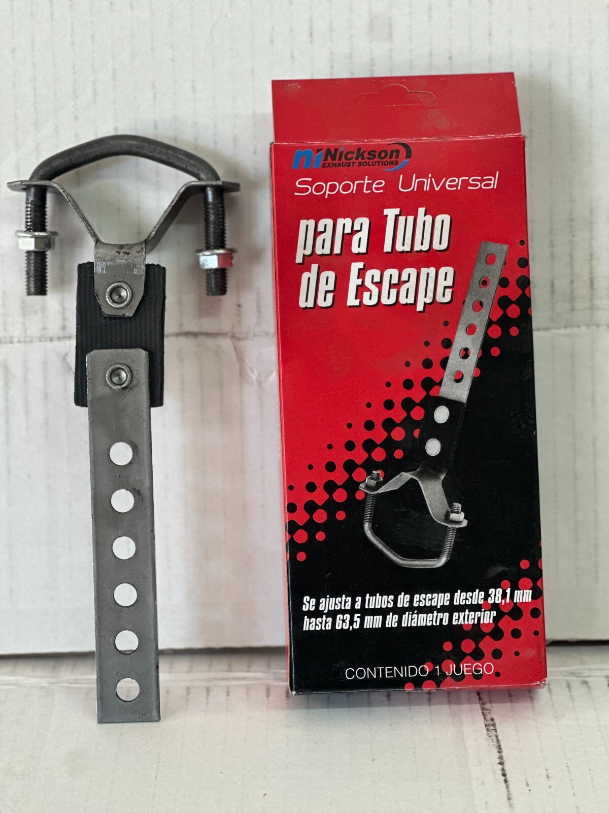 New Nickson 17144 Exhaust Universal Tail Pipe Muffler Hanger Fits 1.5-2.5 Tube