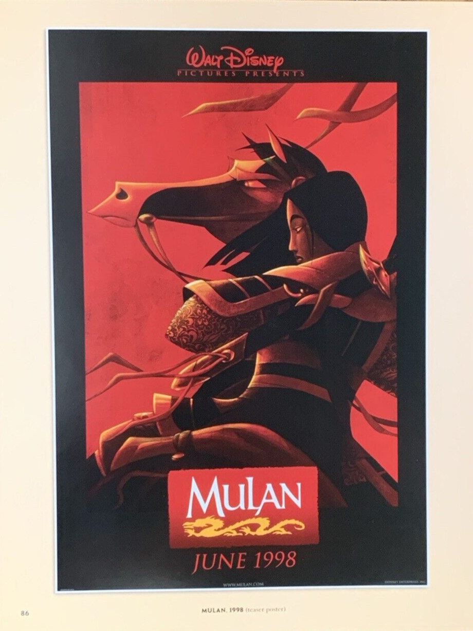 The Hunchback of Notre Dame Movie Poster 1996 Disney's #0055