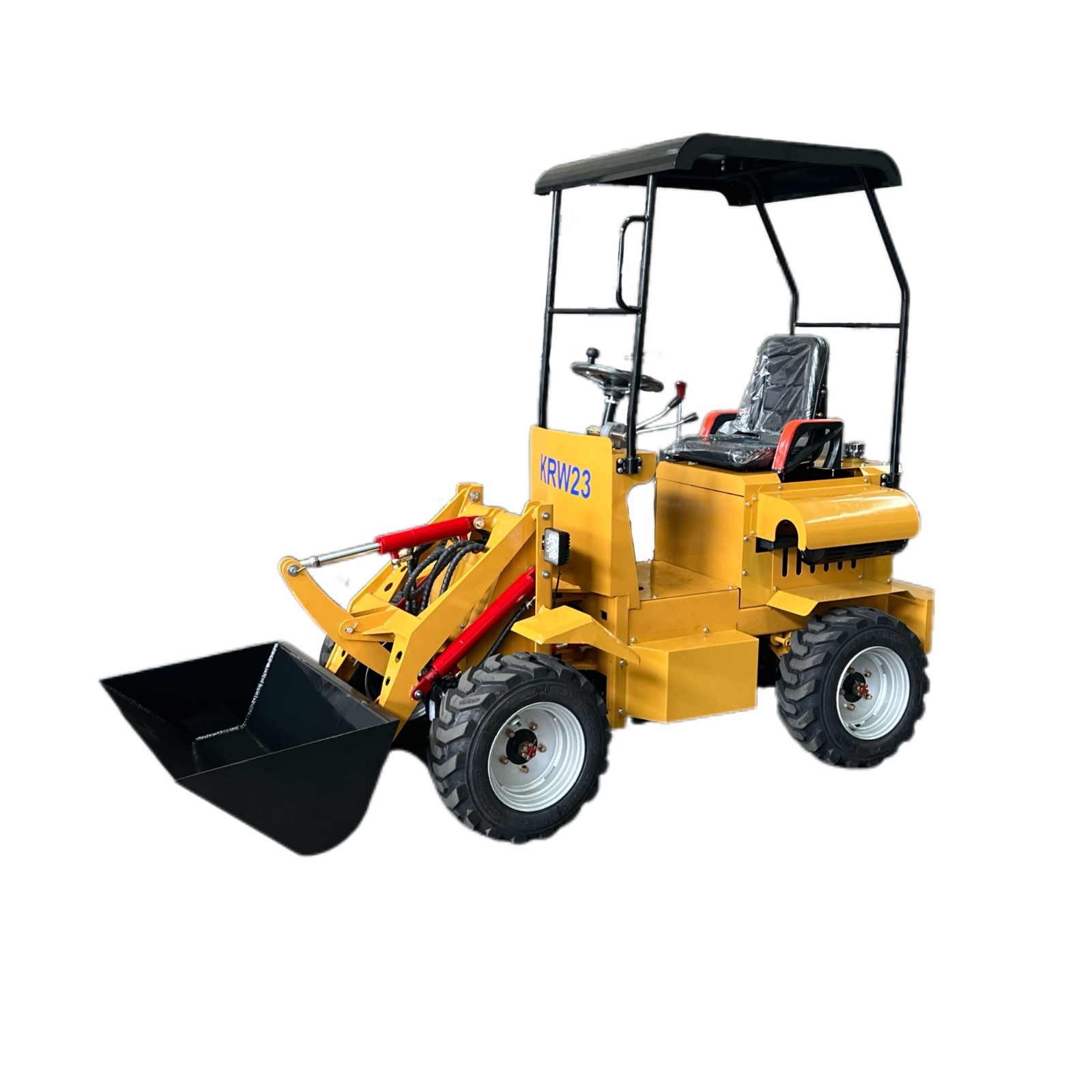 AGT 2025 24HP Wheeled Mini Skid Steer Loader, Rato Gas Engine
