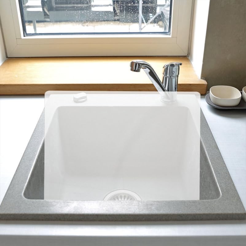 Acrylic Sink Splash Guard, Freestanding Kitchen Splash Panel Barrier Behind F...