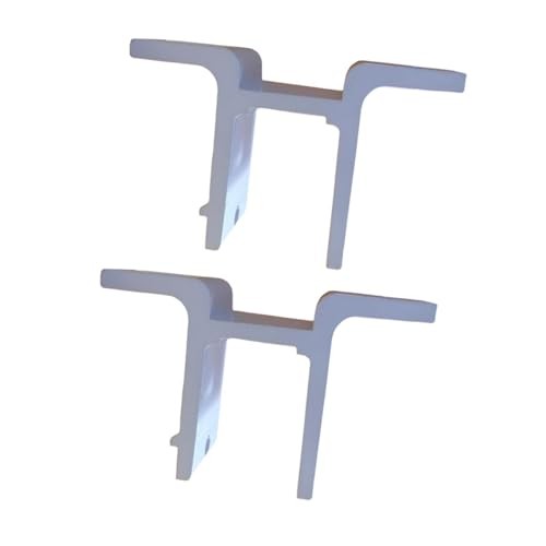2X Retractable Awning Wall Mounting Brackets Support, White