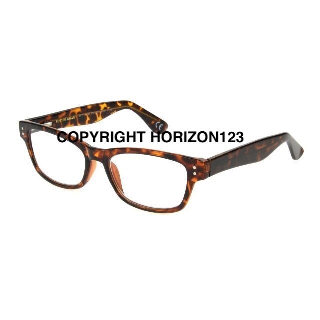 🔥NEW Foster Grant Conan Tortoise Multi Focus Reading Glasses-PICK STRENGTH