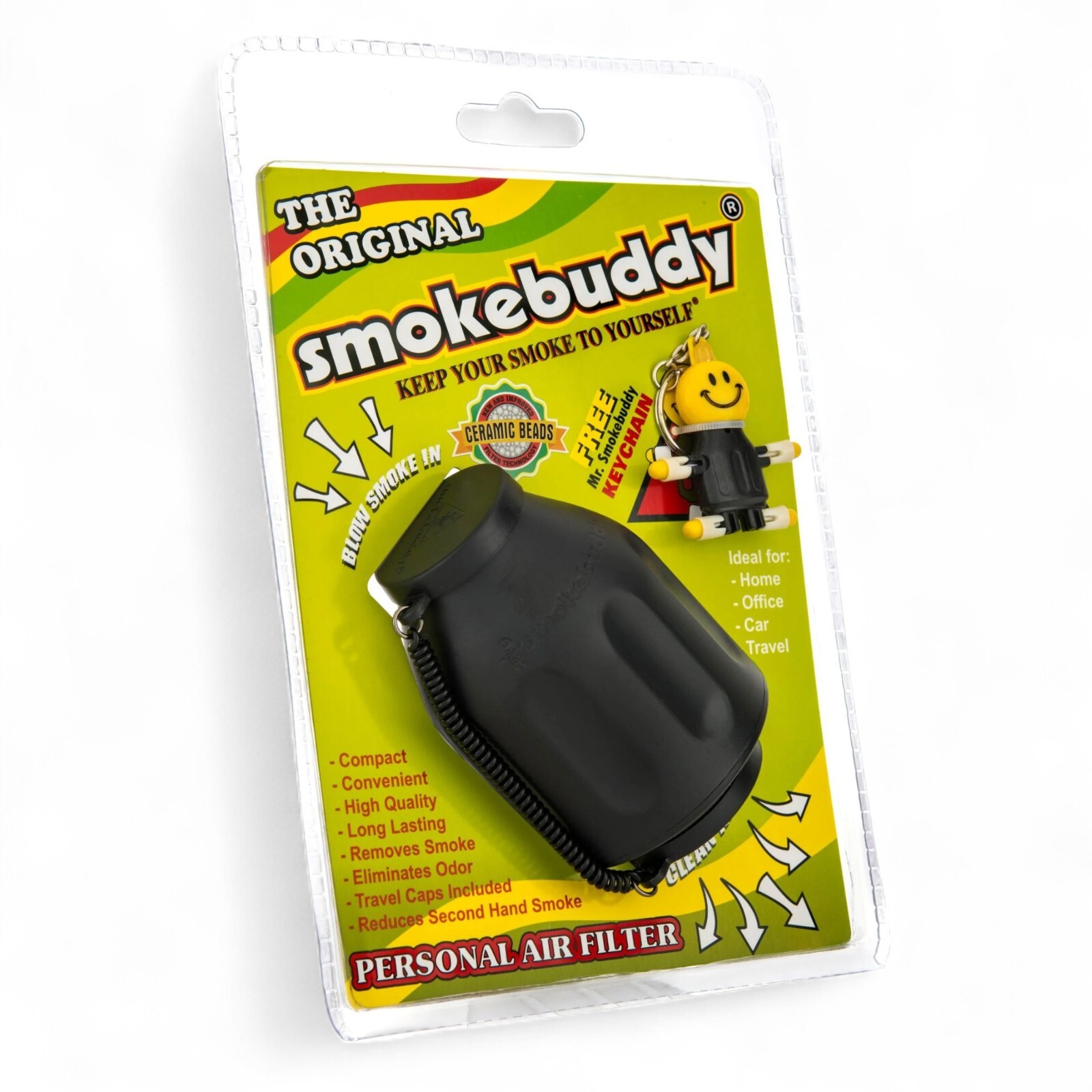 Smoke Buddy The Original PERSONAL AIR FILTER w/ FREE Keychain