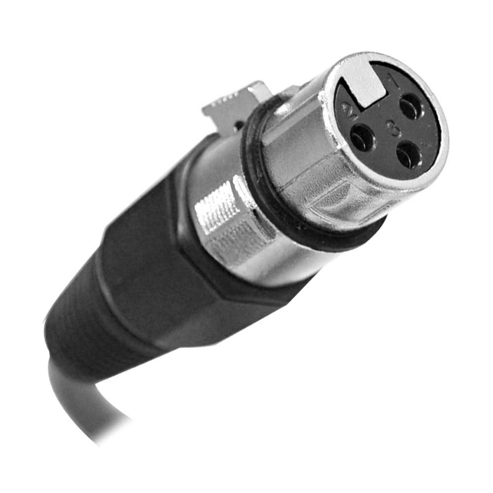 Seismic Audio 2 Pack of Red 3 Foot XLR to XLR Patch Cables