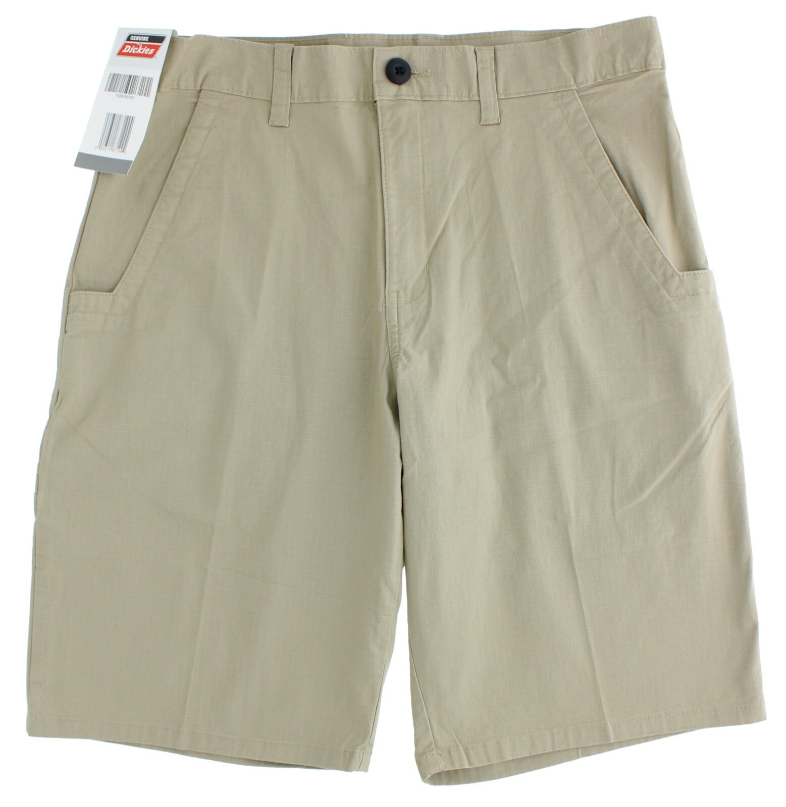 Dickies Men's Button-Fly Shorts, Cotton Blend 4-Pocket Shorts, 10.5 Inch Inseam