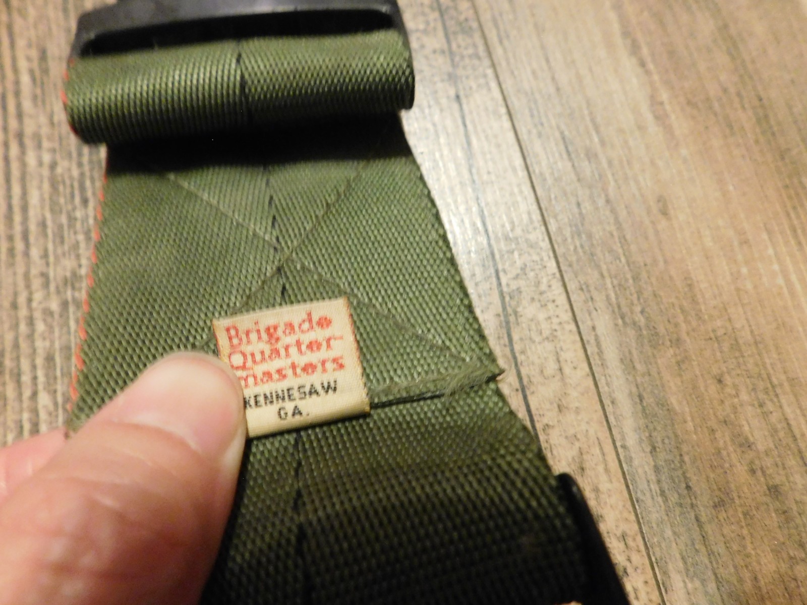 US MILITARY BRIGADE QUARTER MASTERS WEB PISTOL EQUIPMENT BELT EXTENDER 6"