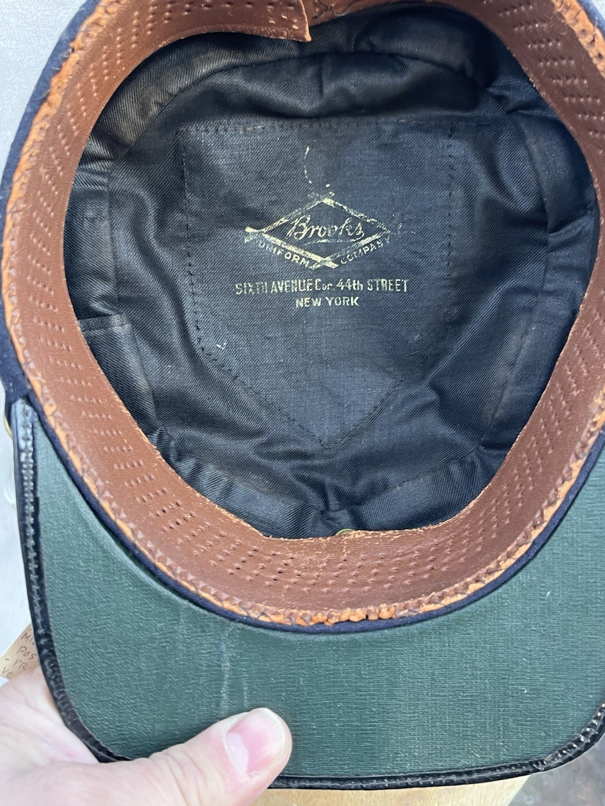 Original Rare Civil War US navy Kepi ANNAPOLIS MIDSHIPMAN'S Cap Hat Size Small