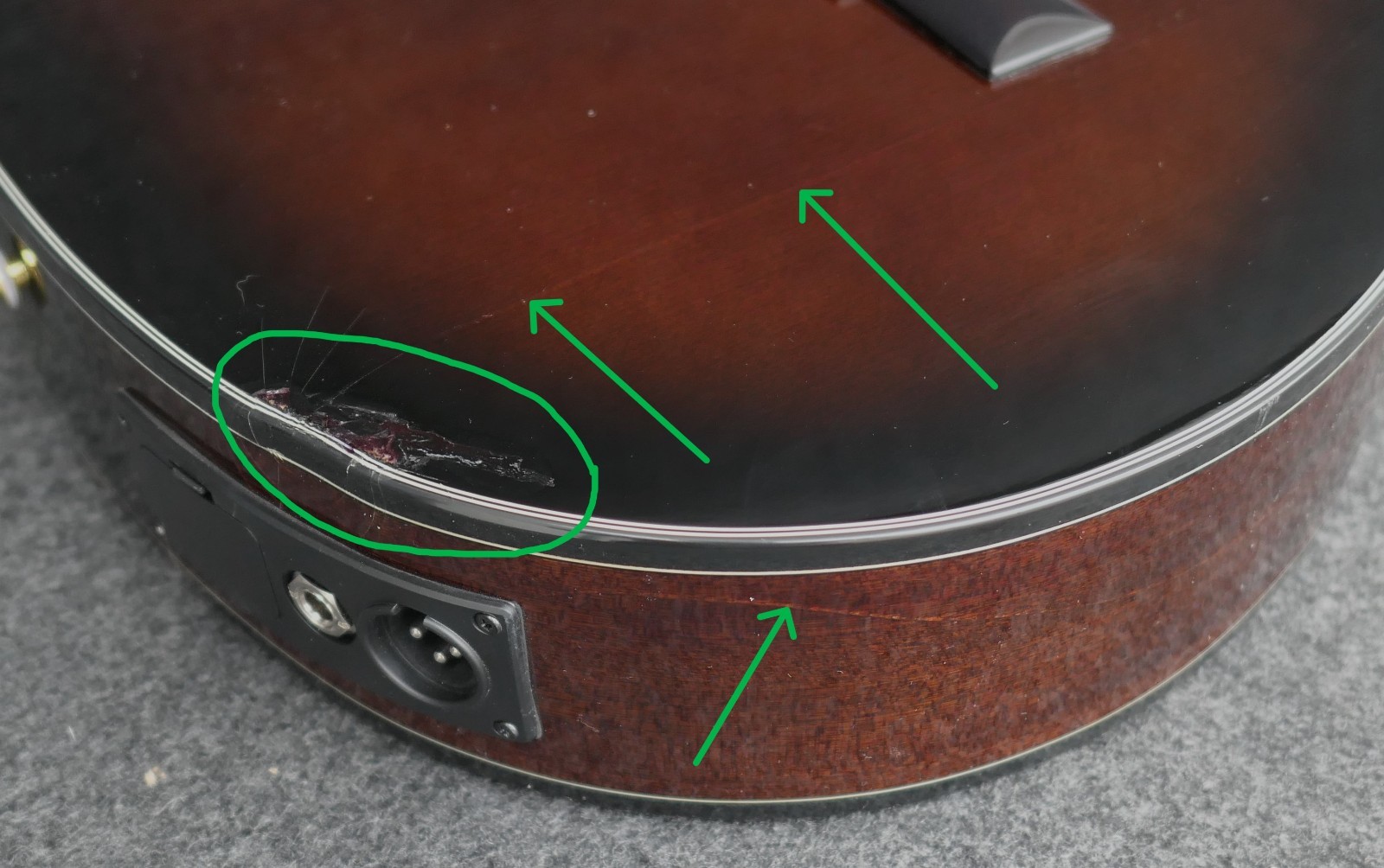 IBANEZ GA35TCE-DVS THINLINE Acoustic-Electric CLASSIC CLASSICAL NYLON STRINGS