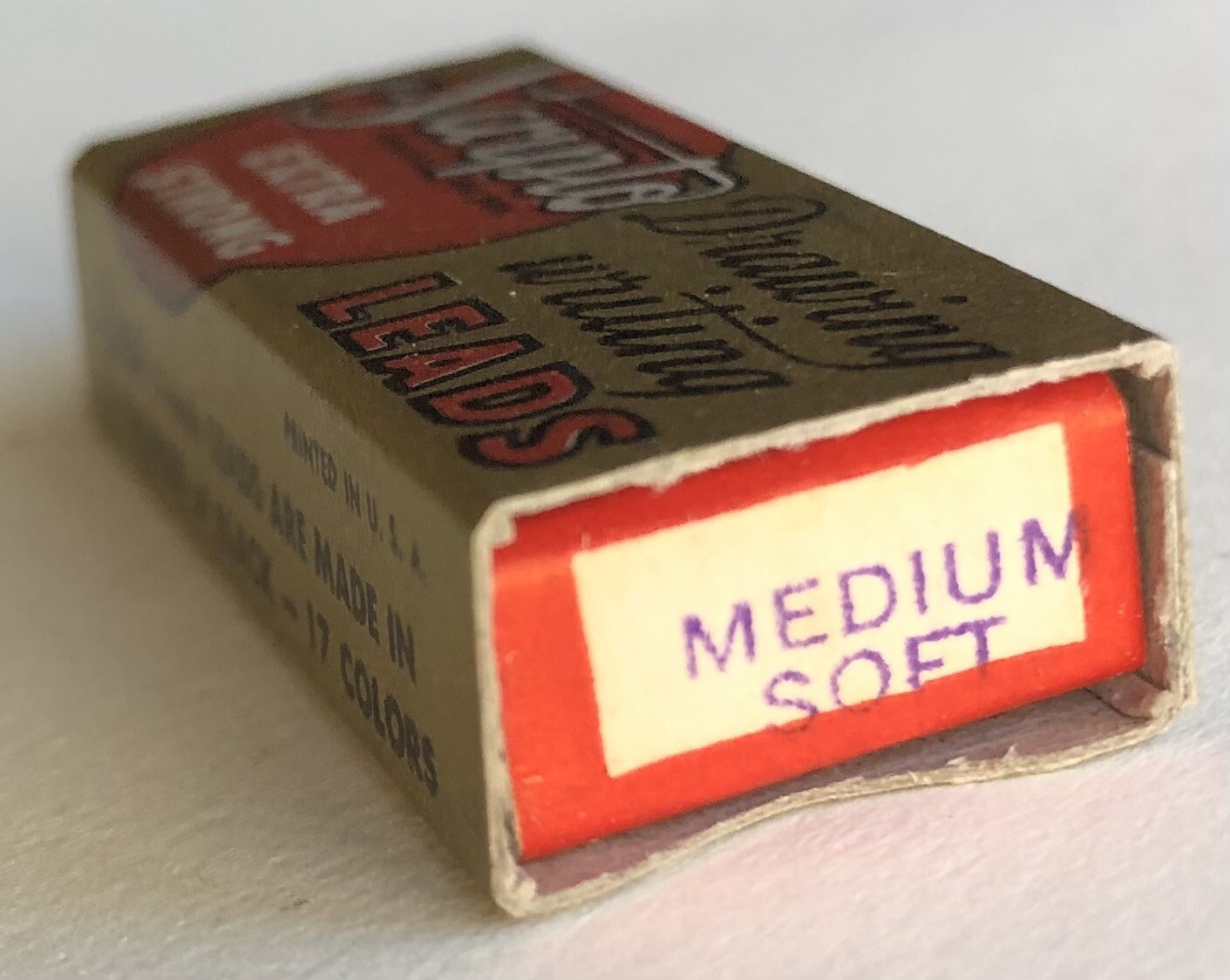 Vintage Scripto Mechanical Pencil Lead HB Medium 1.18mm NOS 24 Pack USA