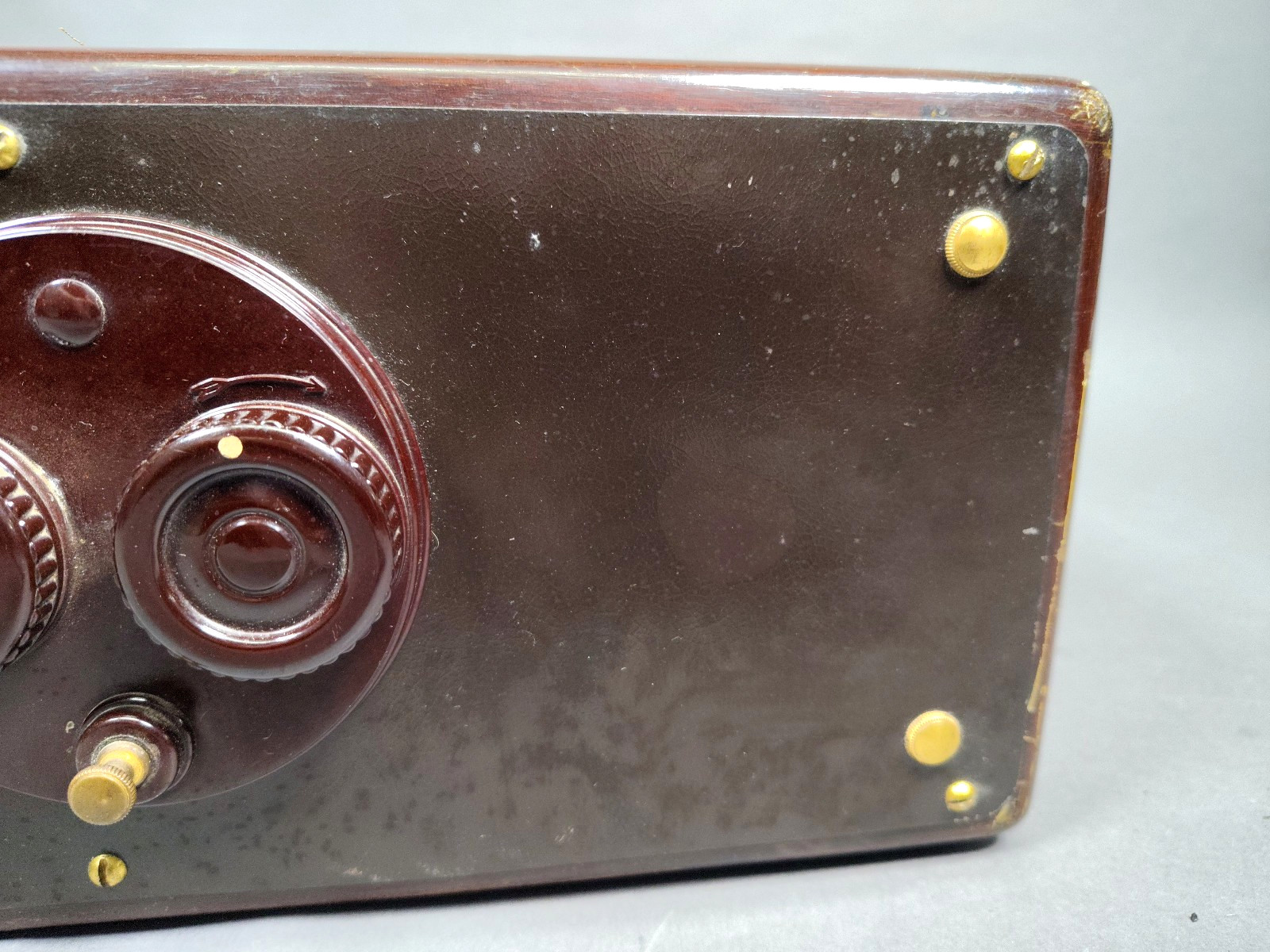 Atwater-Kent Model 33 Antique Vintage Tube & Bakelite Radio AC Receiver AS-IS