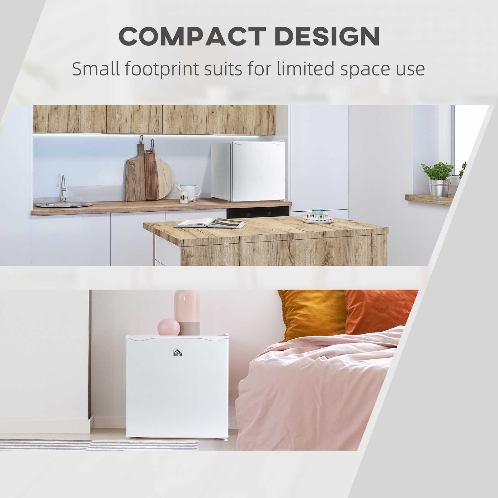 Mini Freezer Countertop 1.1 Cu.Ft Compact Upright Freezer with Removable Door