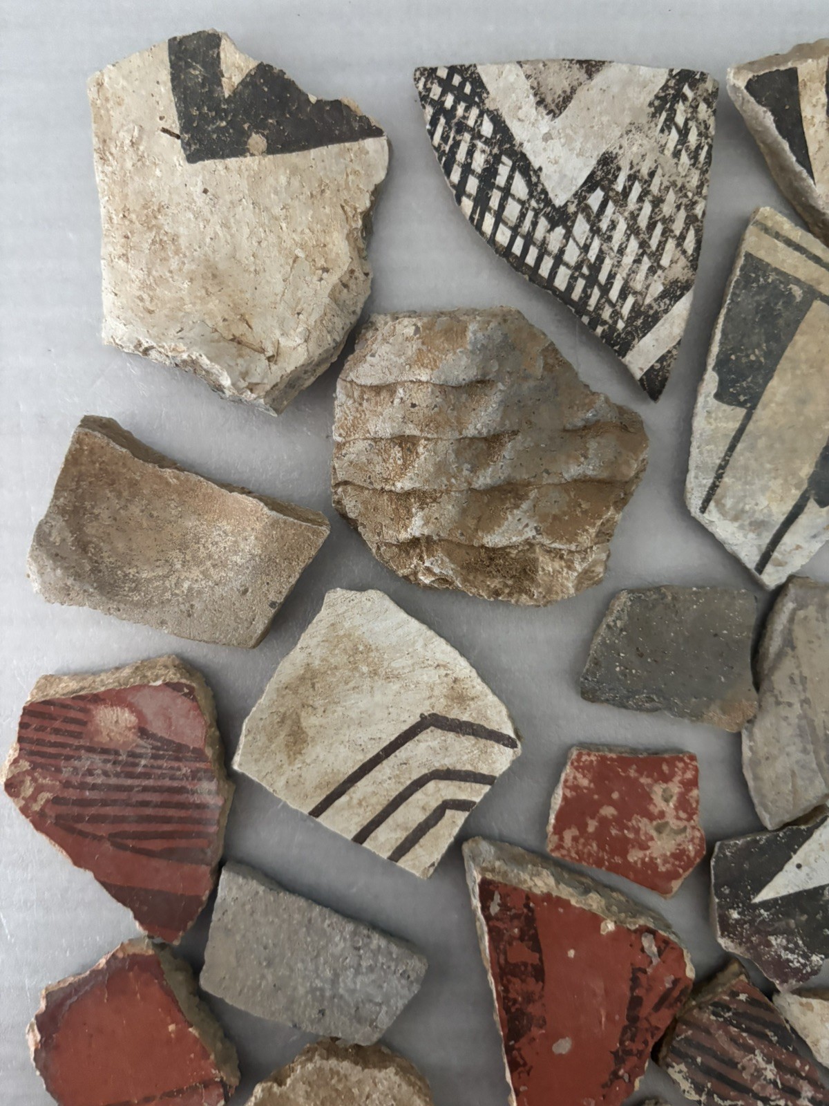 Ancient Anasazi Native American Pottery Shards Arizona L10-F FREE SHIP