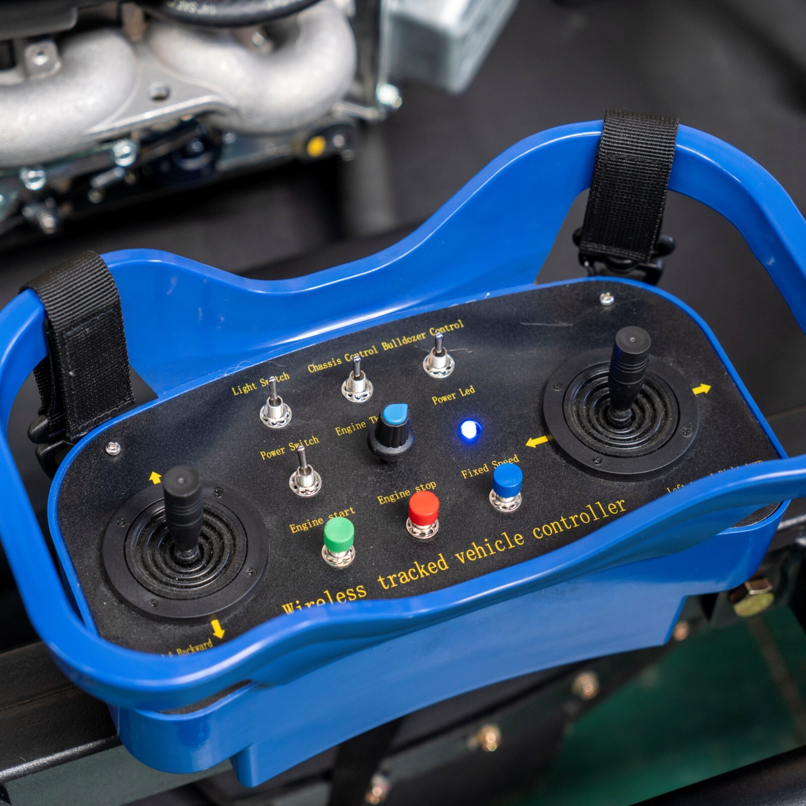 27 HP Outdoor Off-road Remote Control Lawn Mower Gasoline Self-propelled