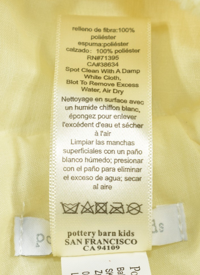 Pottery Barn Kids Baby Chick Egg Chicken Bird Costume Halloween 0-6 Months NEW