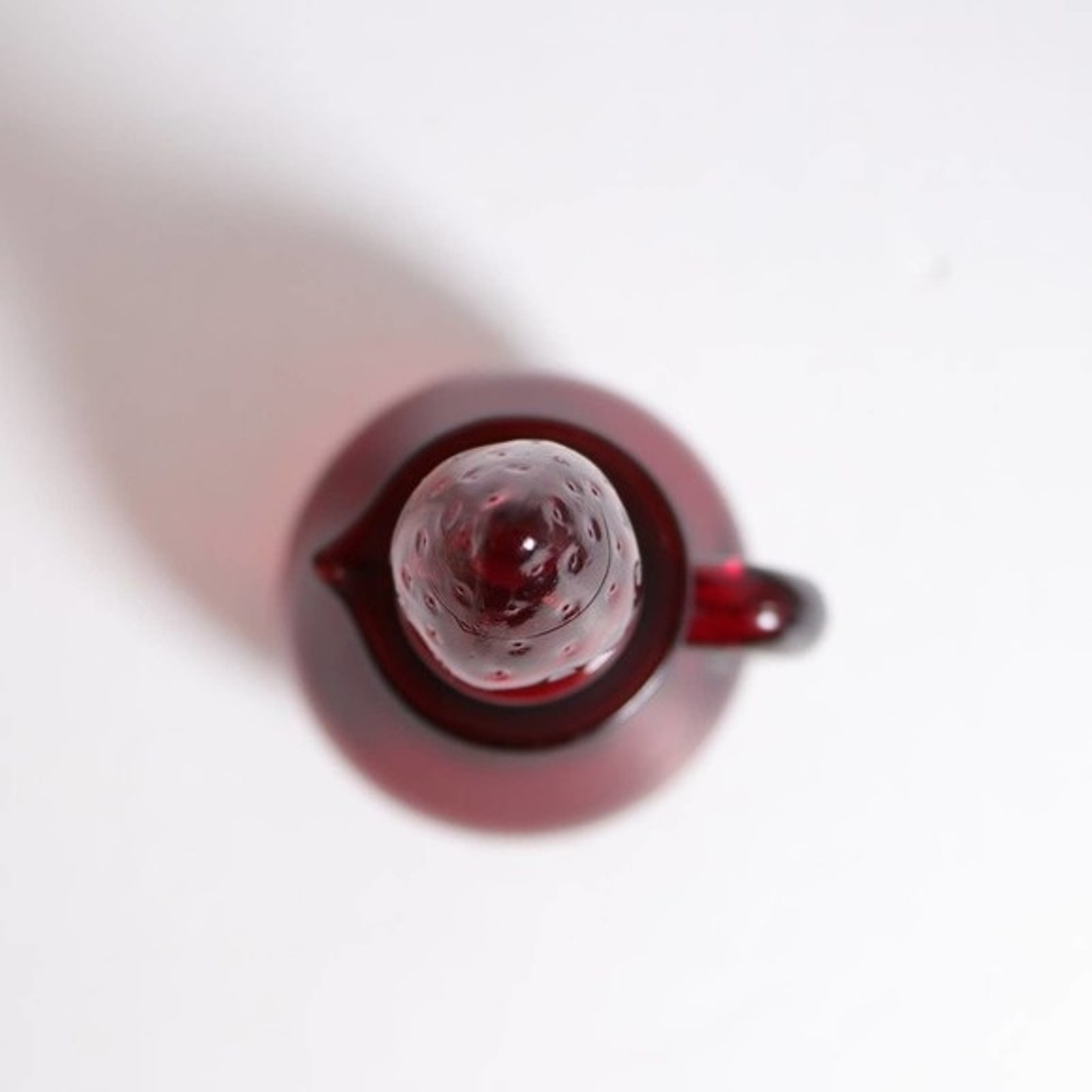 Vintage AVON Strawberry Bath Foam Decanter