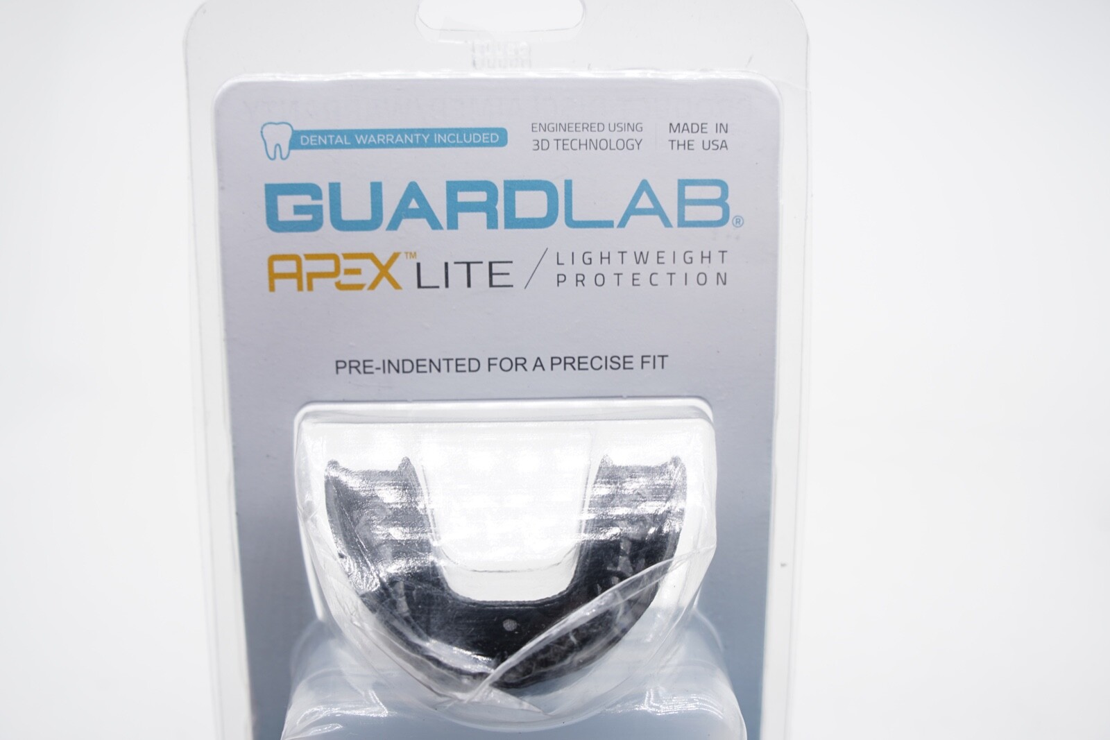 New Black Small Apex Lite Guardlab Mouthguard Ships FREE