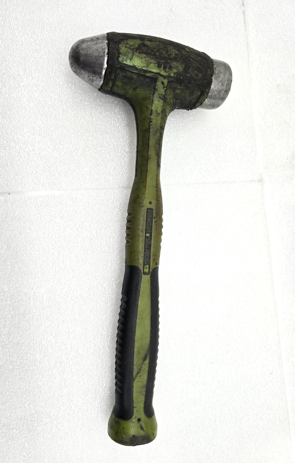 Snap On Tools HBBD32 32oz Dead Blow Ball Peen Hammer Green/Soft Grip