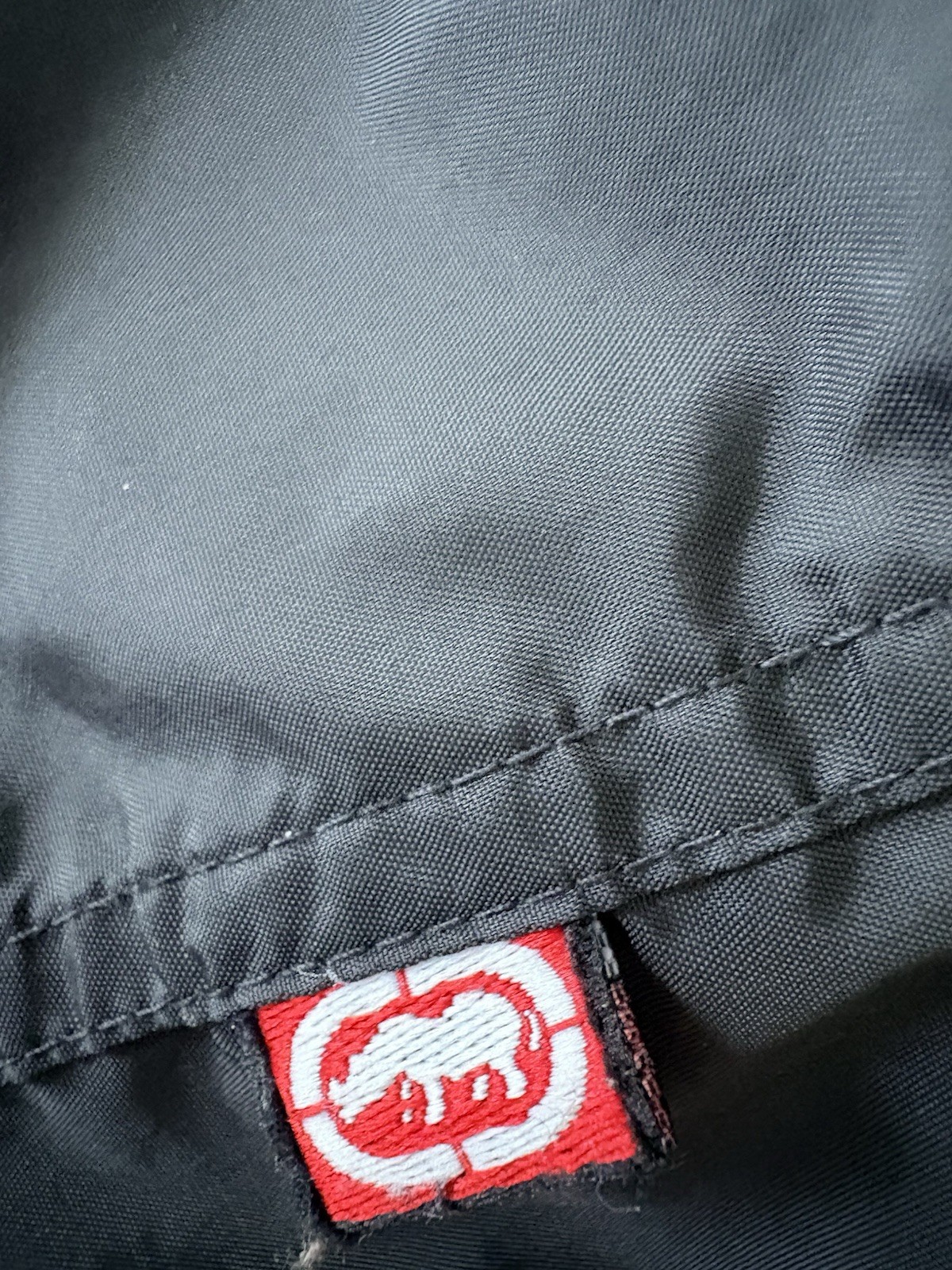 Vintage Ecko Marvel Wolverine SnowBoard Ski Pant Sz 30 Black Hologram Logo Korea