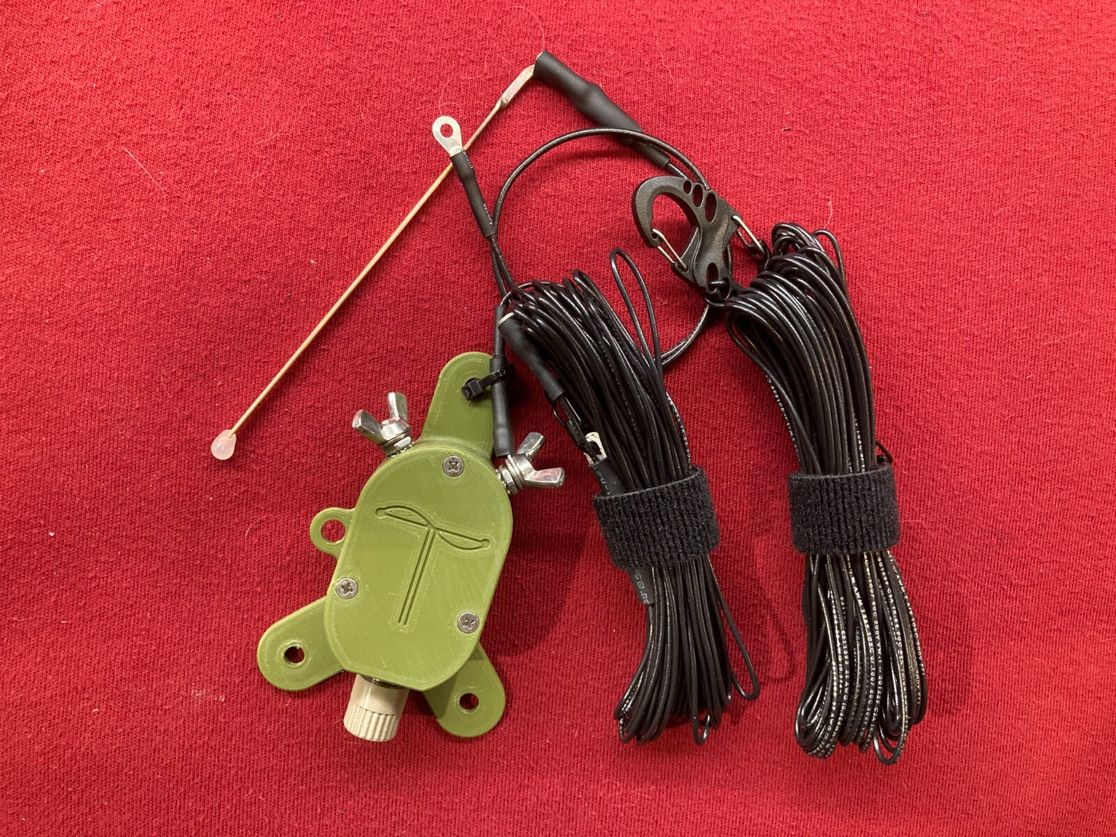 Low Power Portable Linked End Fed (EFHW) 40/20/15/10M No Tune Ham Radio Antenna