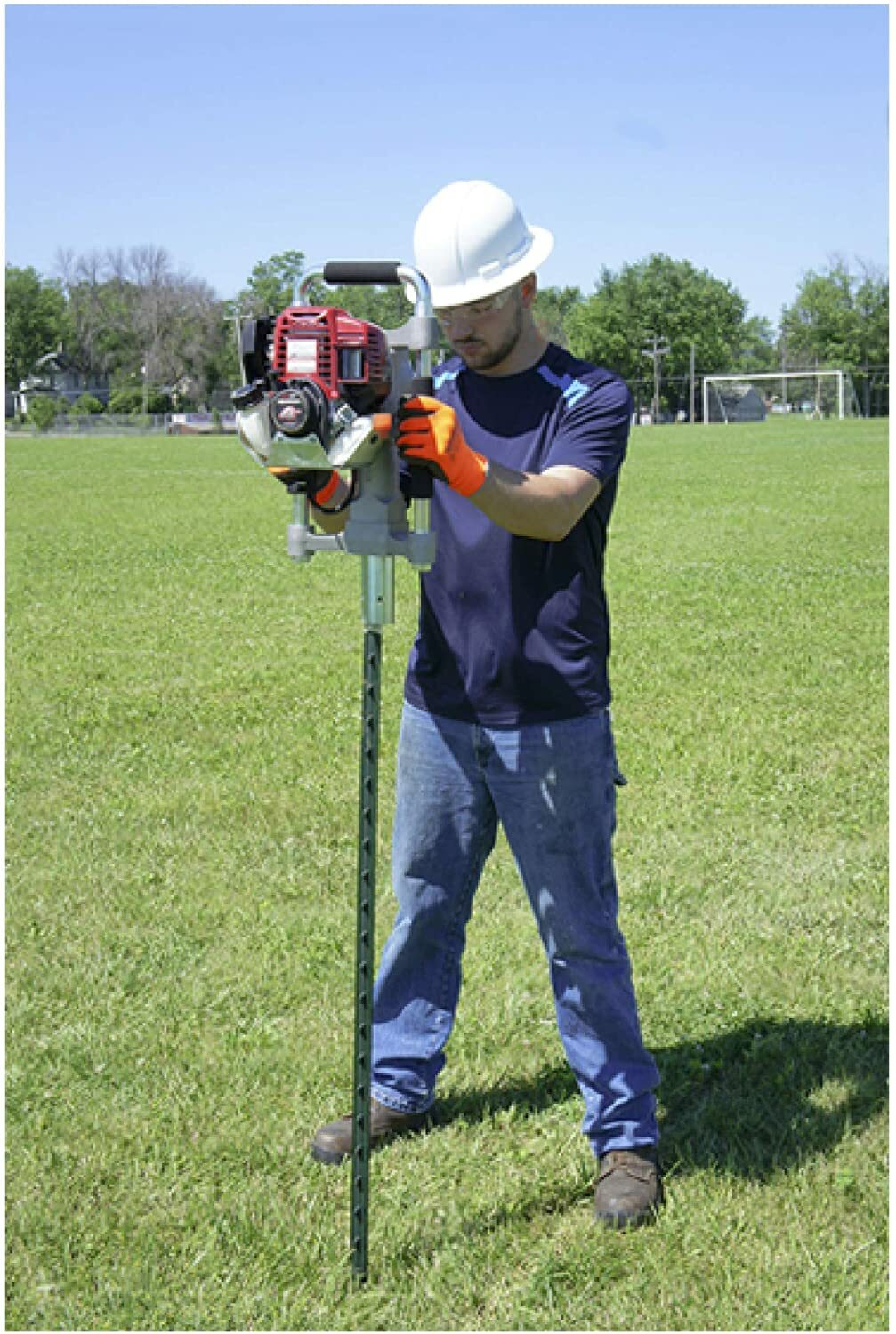 (Made in USA) Rhino GPD30 Ranch Pro Honda 4-stroke 35.8cc Gas Powered Post Drive