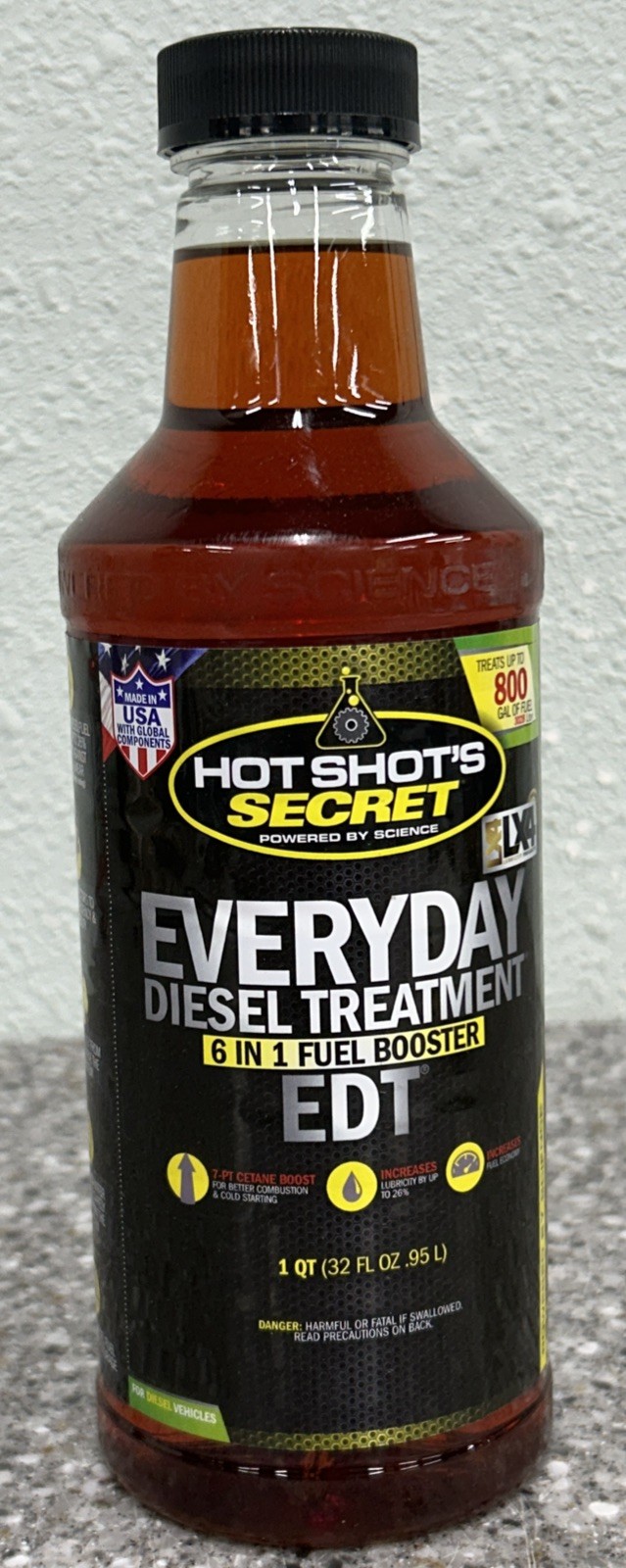Hot Shot's Secret Everyday Diesel Treatment 32oz, 6-in-1 Diesel Additive