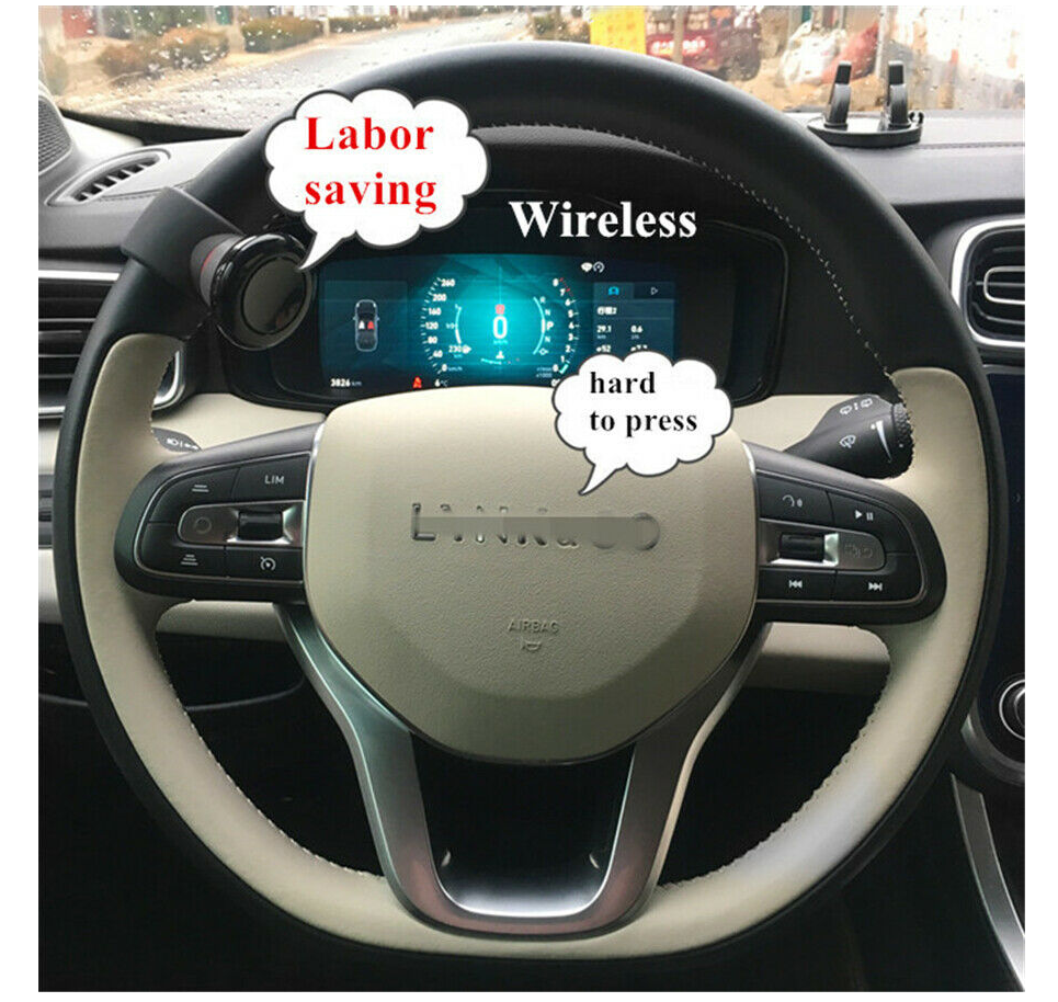 Universal Wireless Horn Button Car Steering Wheel Horn Button Kit 12V Auto Truck