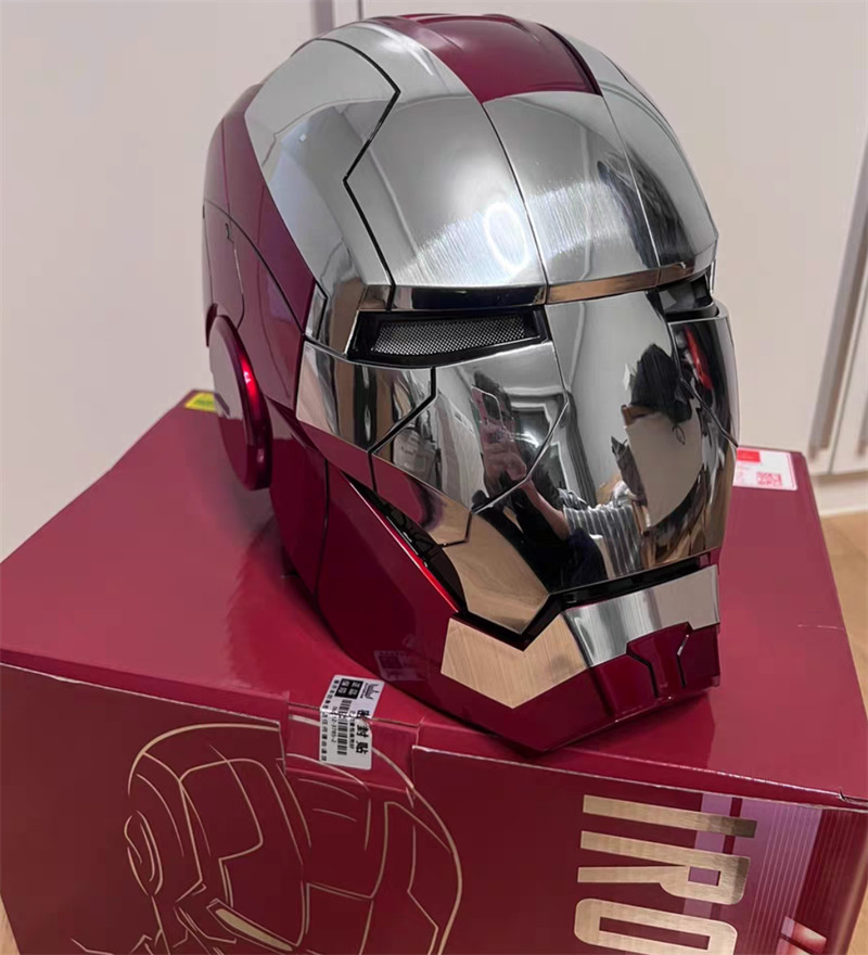 Autoking Iron Man Helmet MK5 1/1 Voice-controlled Mask Transform CosplayProp NEW