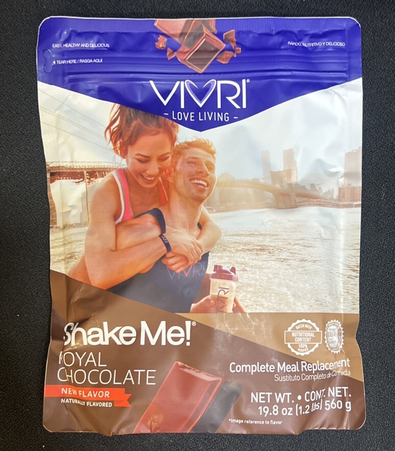 New VIVRI Shake Me! Royal Chocolate 19.8oz