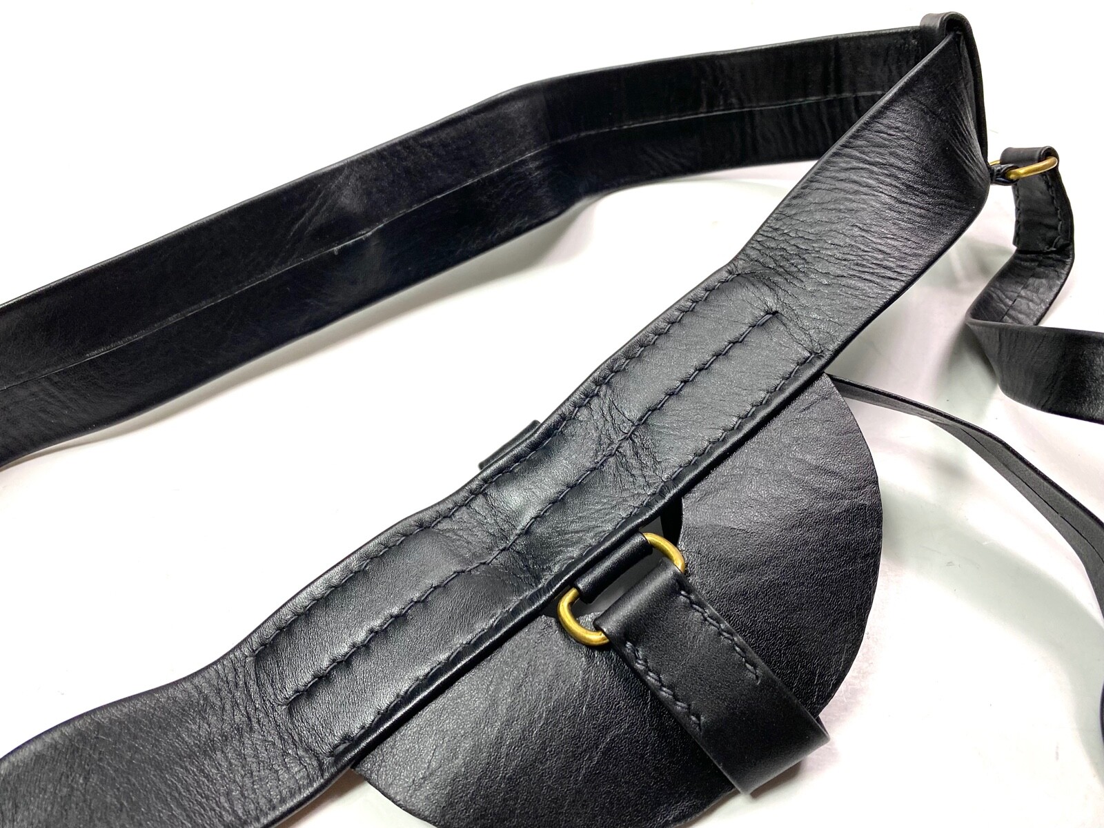 CIVIL WAR US UNION NCO SARGENT M1851 LEATHER SWORD SABER BELT & BUCKLE