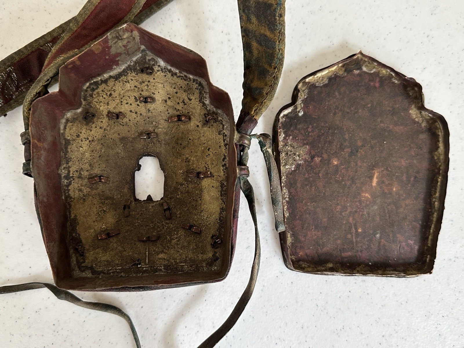 Beautiful Antique Tibetan Buddhist Traveling Shrine