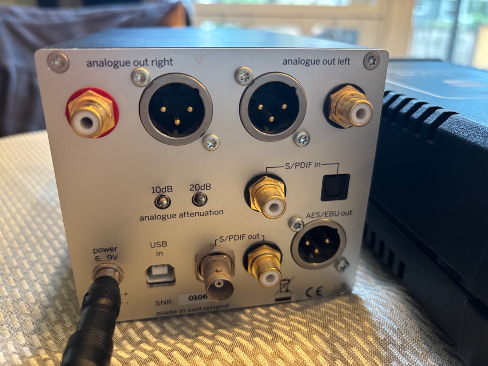 Weiss Dac204 and Sbooster power supply used