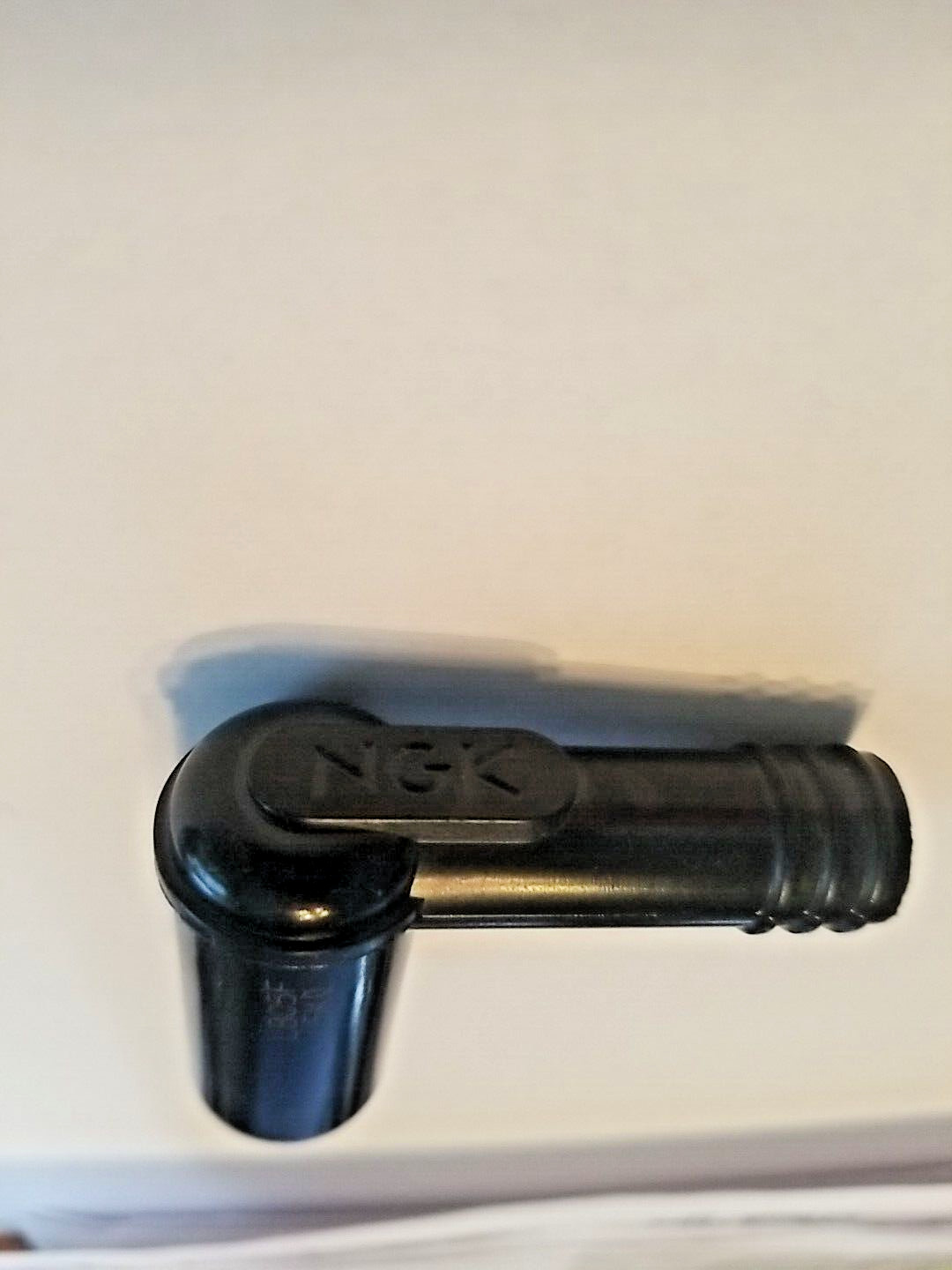 (1) GENUINE NGK LB05F 8051 Black Spark Plug Resistor Covers