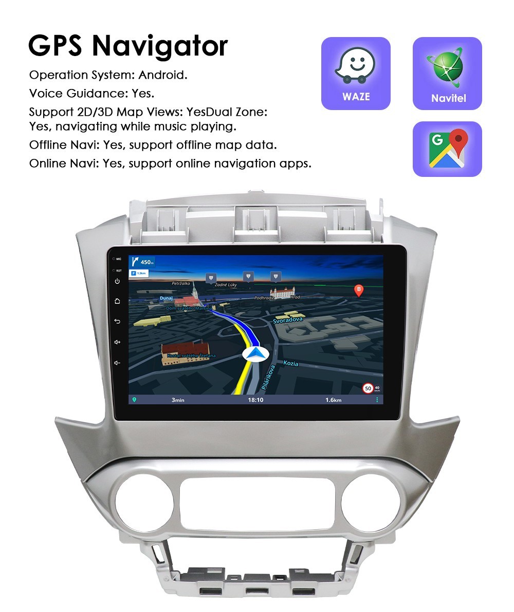 2+32GB Android 14 Car Stereo Radio For GMC Chevrolet Tahoe 2015-2019 Carplay US