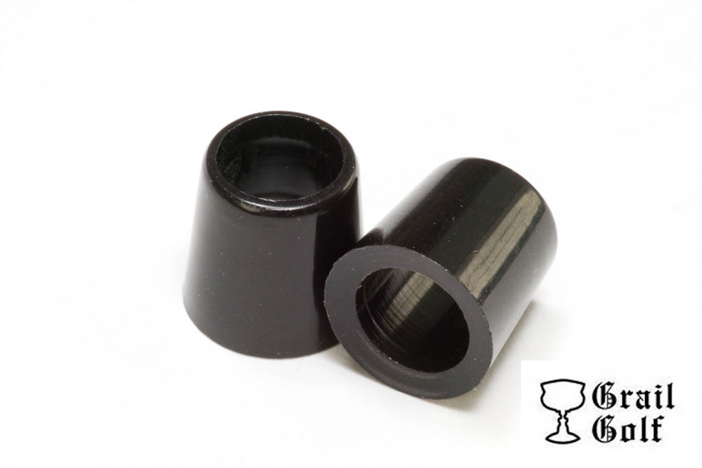 GRAIL GOLF NEW PREMIUM BLACK WOOD FERRULES .335 .50" .480OD TOUR QUALITY LOT