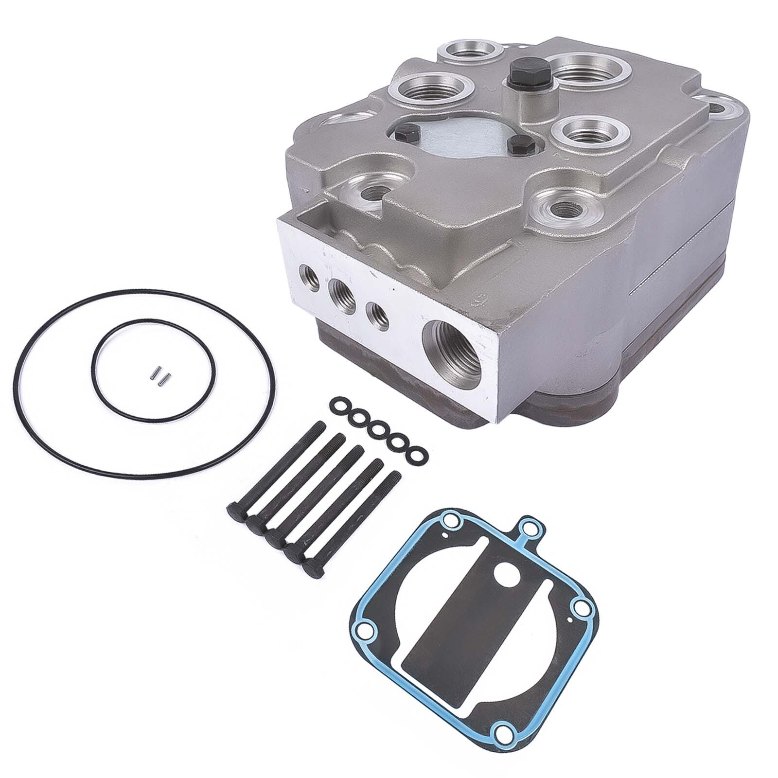 Air Brake Compressor Cylinder Head Kit For Detroit Diesel Navistar 23536774