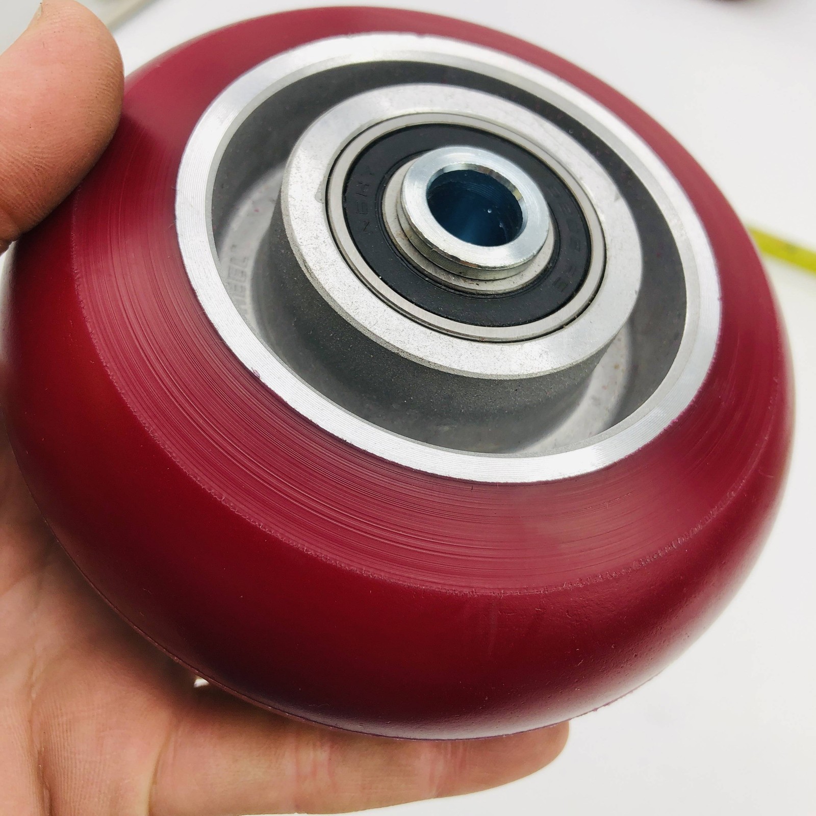 2pk Colson CG-Max Caster Wheel 5 x 2 Polyurethane On Aluminum Maroon 1000lb Capa