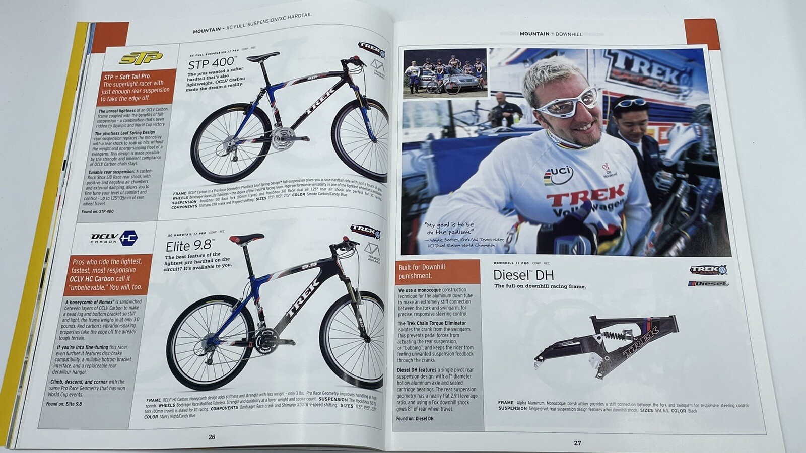 NEW 2002 TREK Bicycles Full-Line Catalog USPS LANCE ARMSTRONG! Road MTB BMX Etc