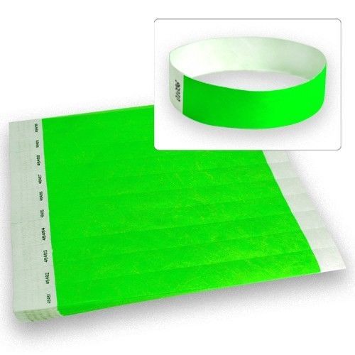 100ct, 500ct or 1000ct-3/4" Tyvek Armbands - Choose Your Color-Clubs,Events,Bars