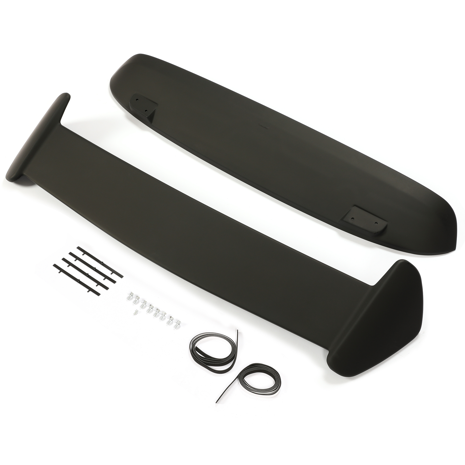 Rear Roof Spoiler Wing Black Painted For Honda Civic 96-00 Hatchback JDM R Style