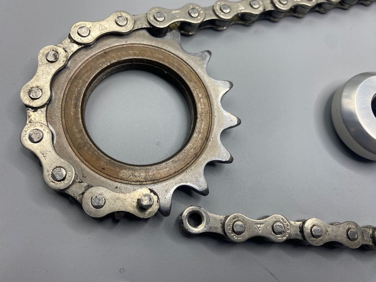 Campagnolo Pista Track Drivetrain NOS & Used 165 mm 1/8" wide