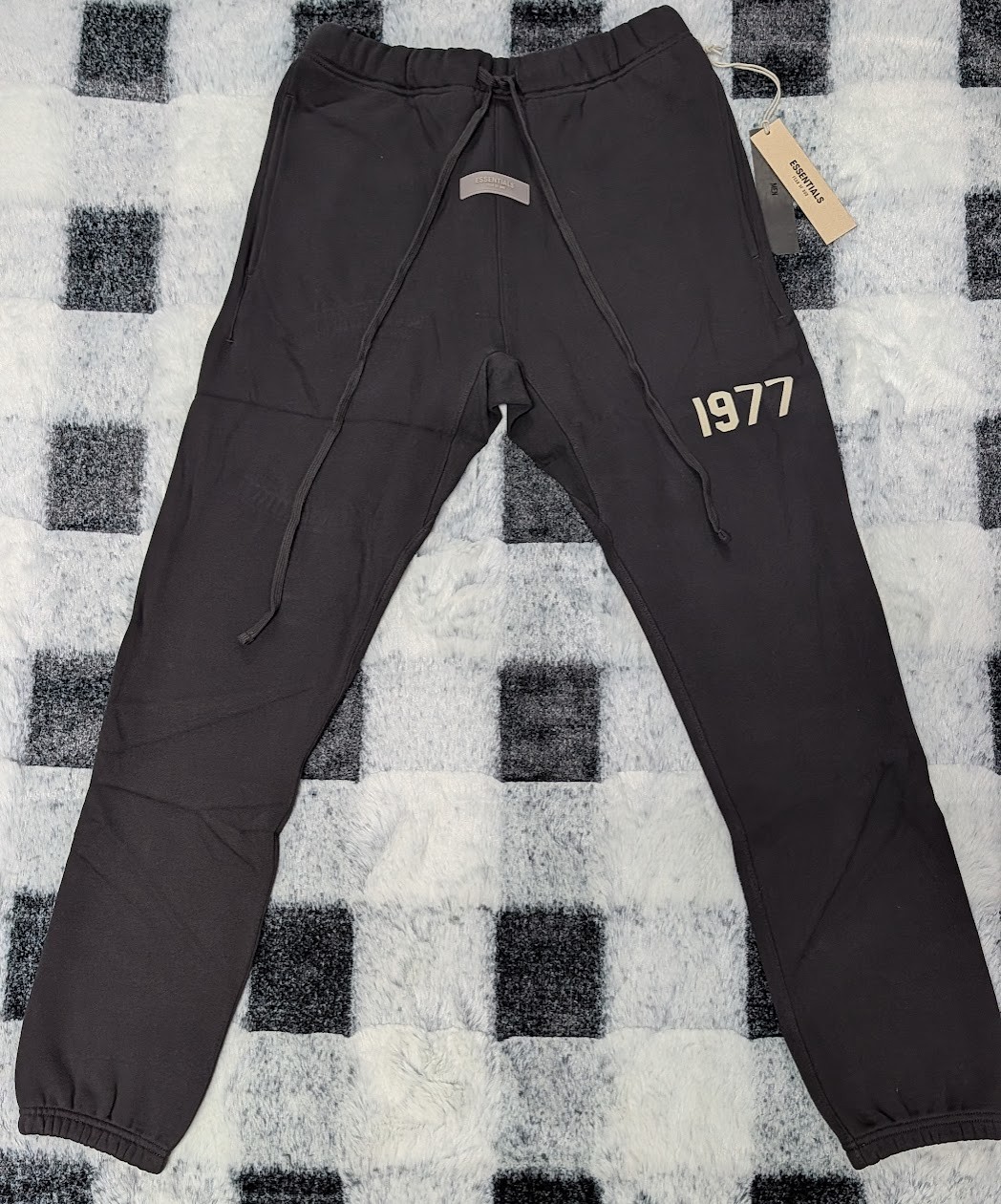 Fear of God Essentials 1977 Sweatpants Jogger 'Iron' Size S NWT