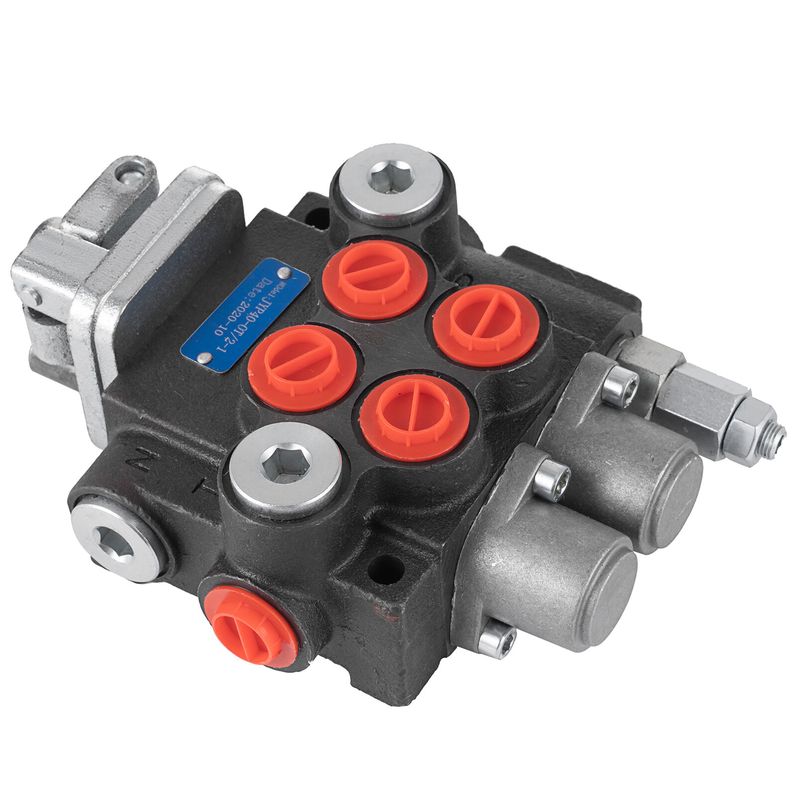 Tractor Loader Hydraulic Directional Control Valve 2 Spool 11 GPM With Joystick