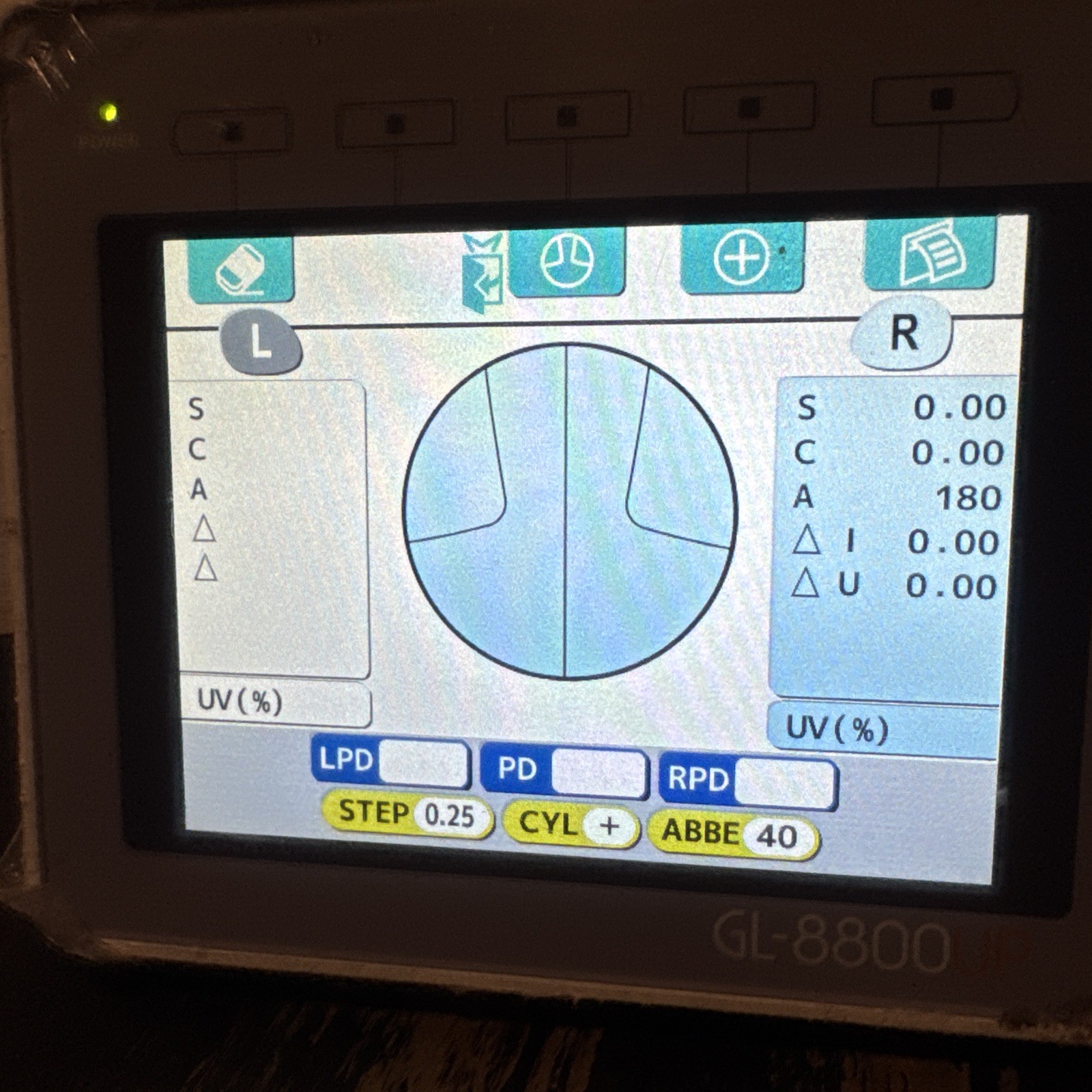 Grand Seiko GL-8800UP Auto Lens Meter Unit Ophthalmology Inspected May 2025
