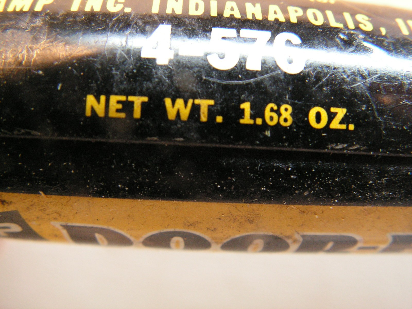 Vintage NAPA Balkamp Metal Door-ease Stainless Stick Lubricant Y & B 75%+ FULL