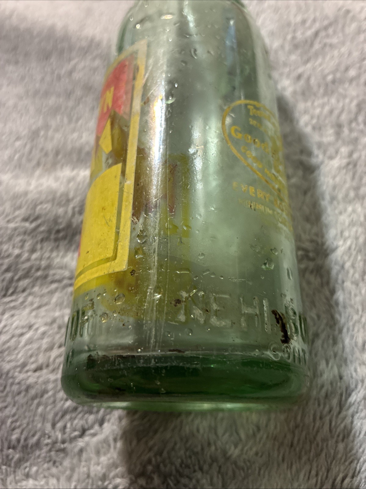 Vintage Royal Crown RC Cola Acl & Embossed 12oz Soda Bottle Good Housekeeping