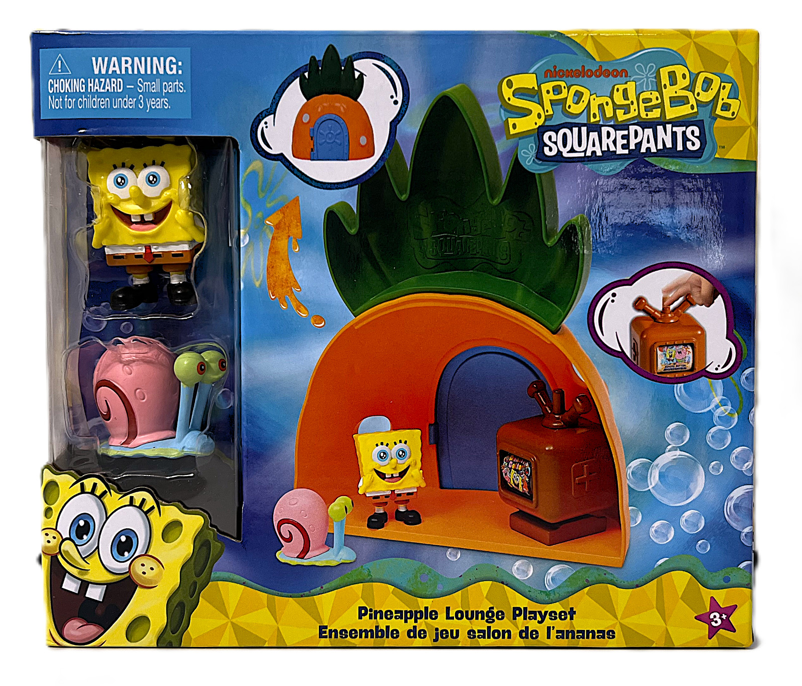 SpongeBob SquarePants Pineapple Lounge Playset Nickelodeon with 2 Figures 2025