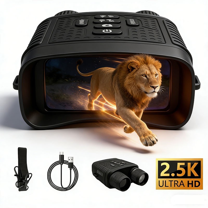 Night Vision Googles Infrared Digital Binoculars Total Darkness Surveillance