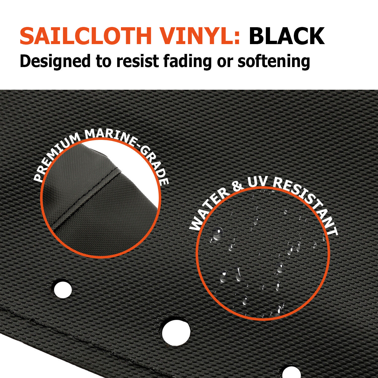 For 90-05 Mazda Miata Convertible Soft Top w/ Heated Glass Window Black Cabrio