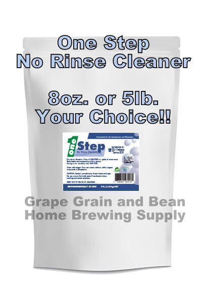 One Step Cleanser, No Rinse Cleaner, Your Choice in Size!!!